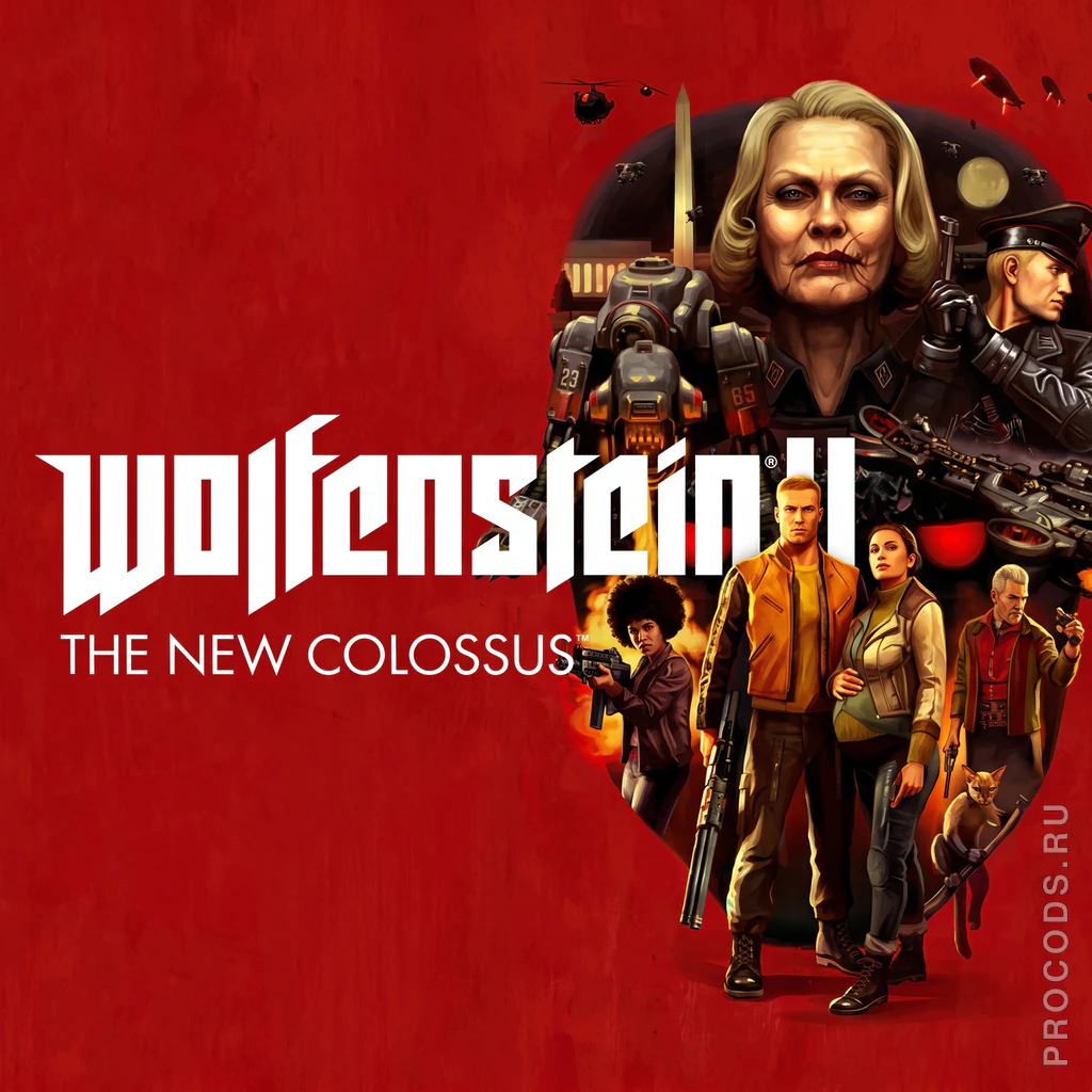 Wolfenstein II: The New Colossus CIS/LATAM/MENA/SASIA, СНГ
